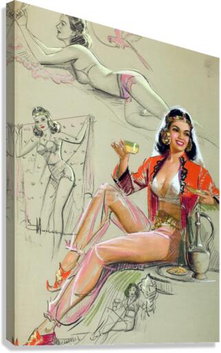 Tea Time Canvas Print