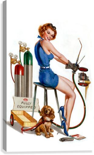 Fully Equipped Canvas Print