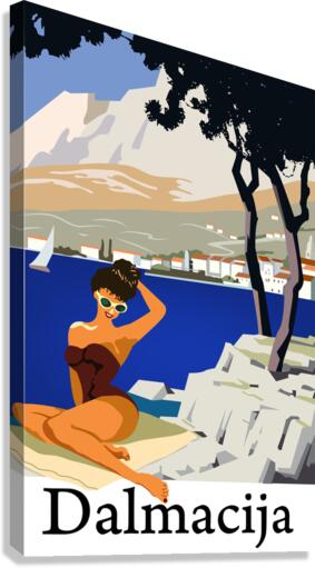 Dalmatia Canvas Print