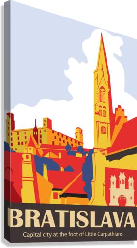 Bratislava Canvas Print