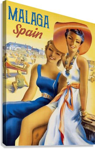 Malaga Spain Canvas Print