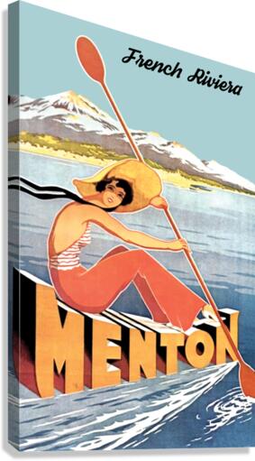 Menton Canvas Print