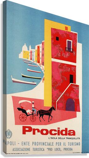 Procida Italy Canvas Print