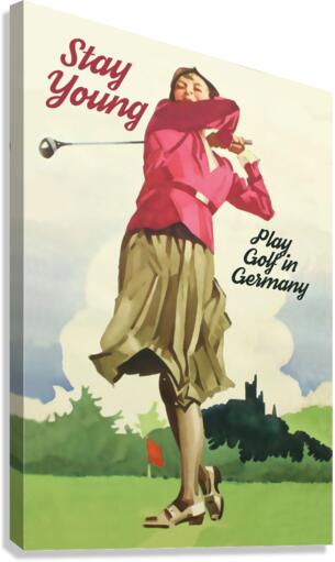Golf in Germany Canvas Print