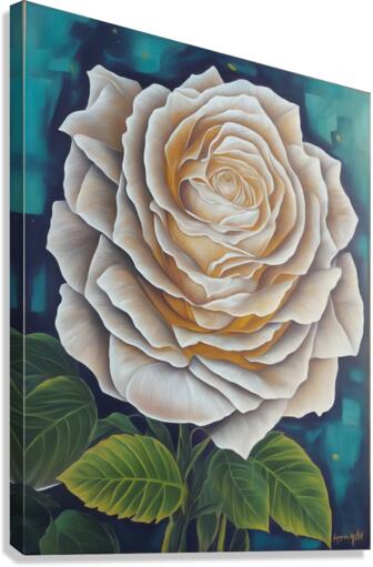 White Rose Canvas Print