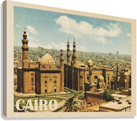 Cairo Mosques Canvas Print