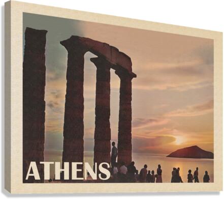 Athens Canvas Print