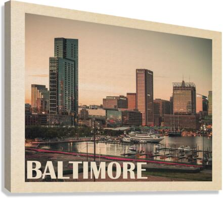 Baltimore Canvas Print