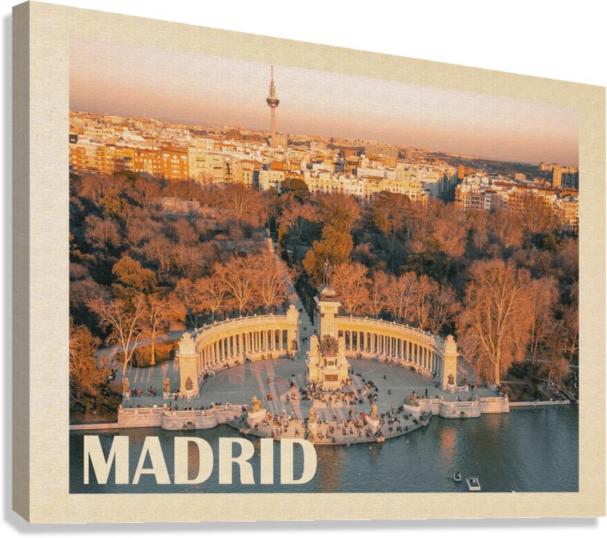Madrid Canvas Print