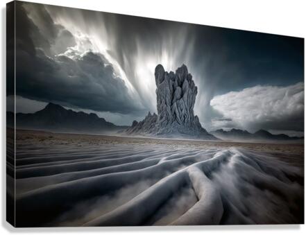 A strange sight Canvas Print