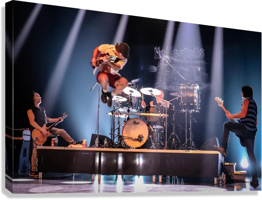 Hells Bells AC DC Experience Quebec 10.11.23-1 Canvas Print