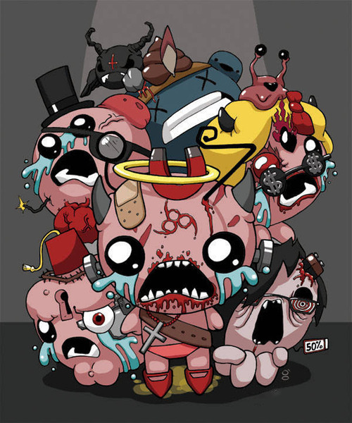 the binding of isaac Print
