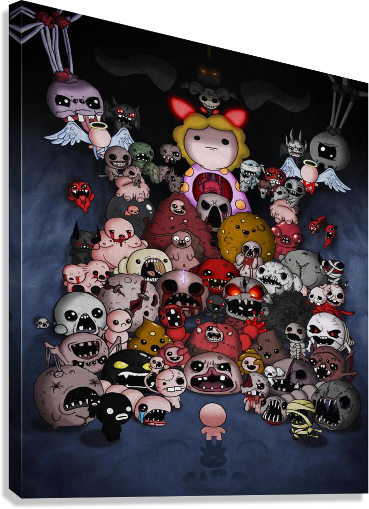 the binding of isaac Canvas Print