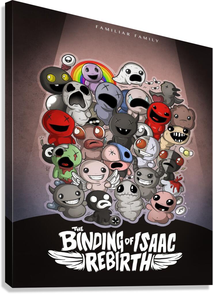 the binding of isaac Canvas Print
