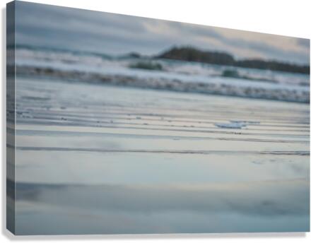 Beach Ripples Canvas Print