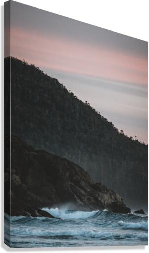 Sunset Waves Canvas Print