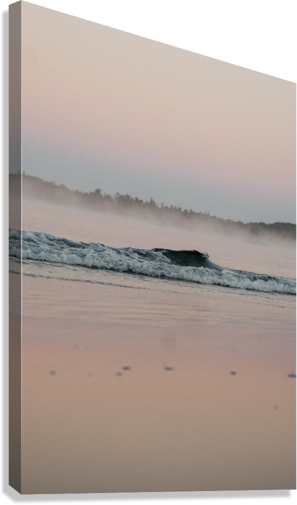 Mackenzie Beach Waves Canvas Print