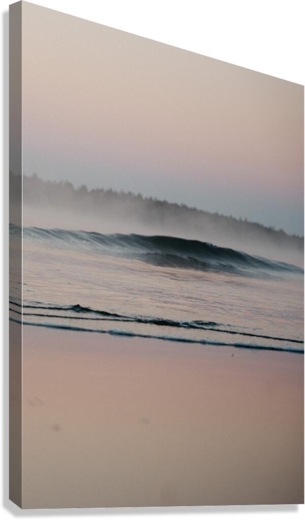 Sunrise Waves Canvas Print