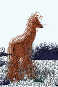 Walking Giraffe 