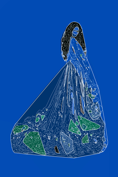Abstract Fashion Dress by PWA
