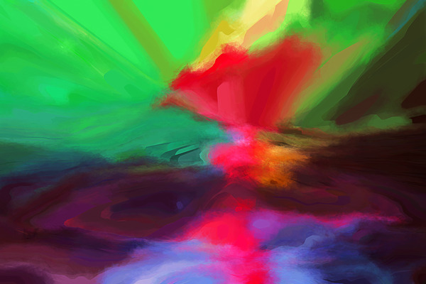 Abstract Lines  Print