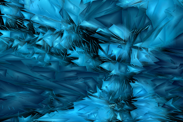 Abstract Space  Print
