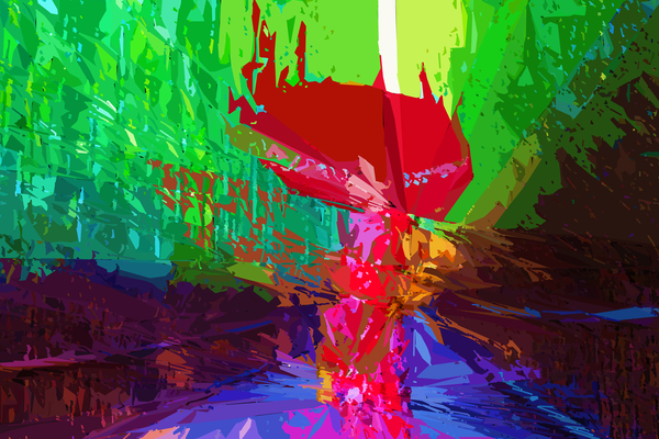 Abstract Woman  by PWA