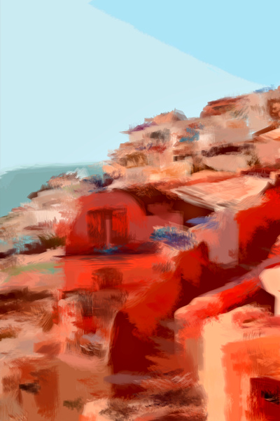 Beautiful Santorini by PWA