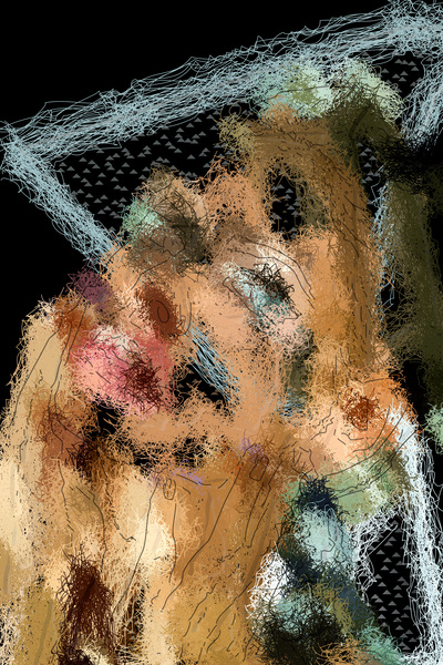 Face Abstract  Print