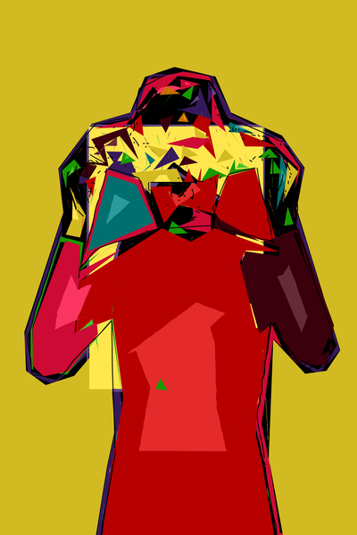 Fashion Model Print