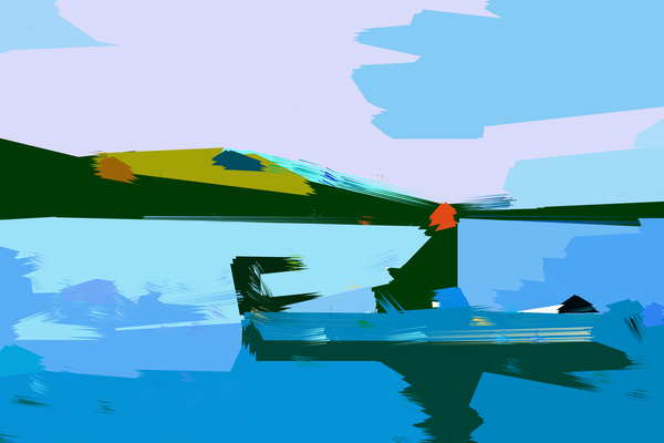 Lonely Fisherman  by PWA