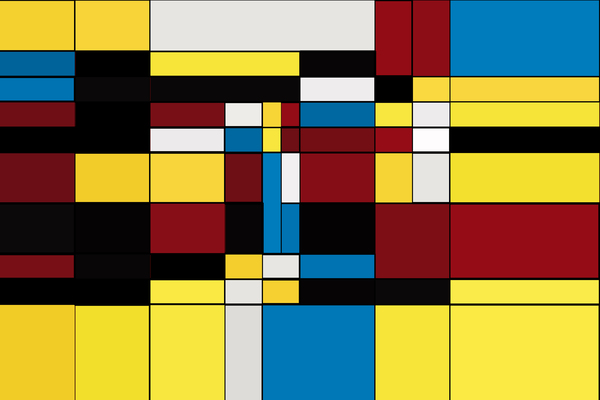Mondrian Art Print