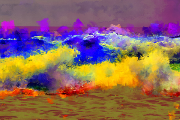 Ocean Waves M1  Print