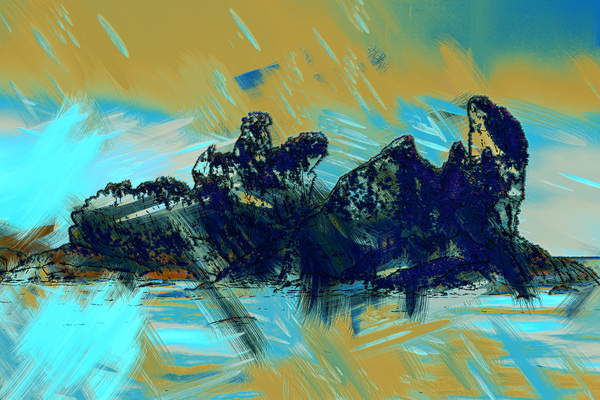 Rocks  Print