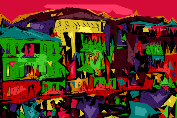Venice Abstract  Print
