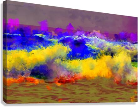 Ocean Waves M1  Canvas Print