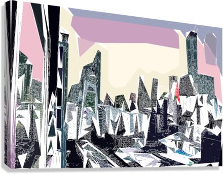 Cityscape  Canvas Print