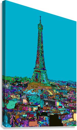Paris Eiffel Tower  Canvas Print