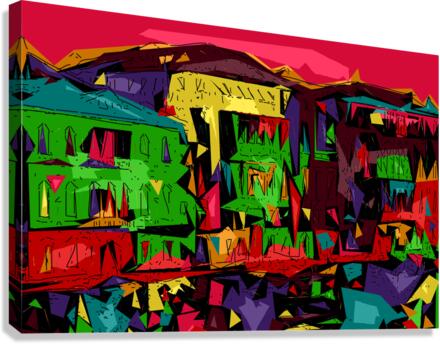 Venice Abstract  Canvas Print