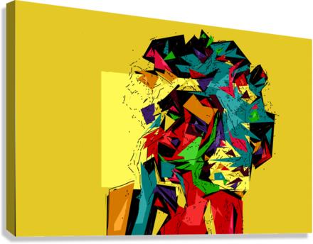 Portrait Abstract  Canvas Print