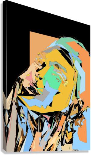 Abstract Face  Canvas Print