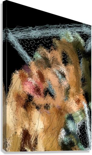 Face Abstract  Canvas Print