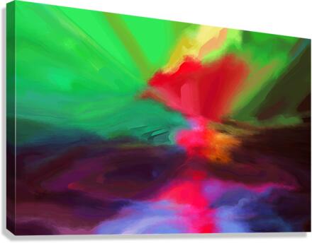 Abstract Lines  Canvas Print