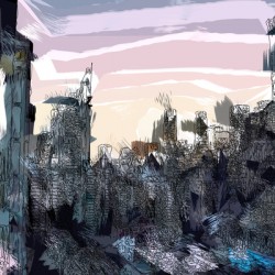 Abstract Cityscape