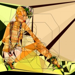 Abstract Fashion Girl 