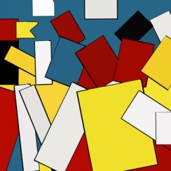 Abstract Shapes M1 Mondrian Style