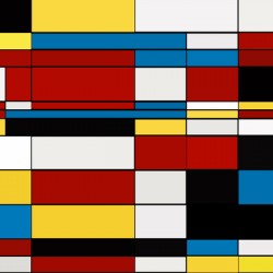 Abstract Shapes M2 Mondrian Style