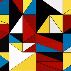 Abstract Shapes M6 Mondrian Style