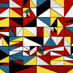 Abstract Shapes M7 Mondrian Style
