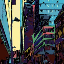 City Street Abstract 